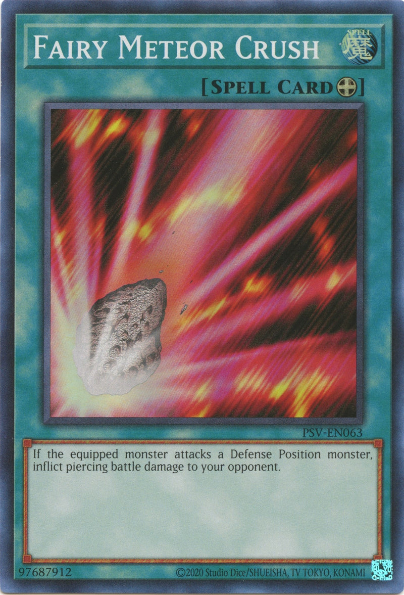 Fairy Meteor Crush (PSV-EN063) [PSV-EN]