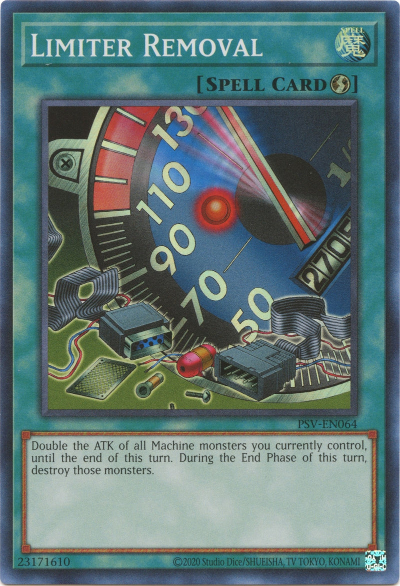 Limiter Removal (PSV-EN064) [PSV-EN]
