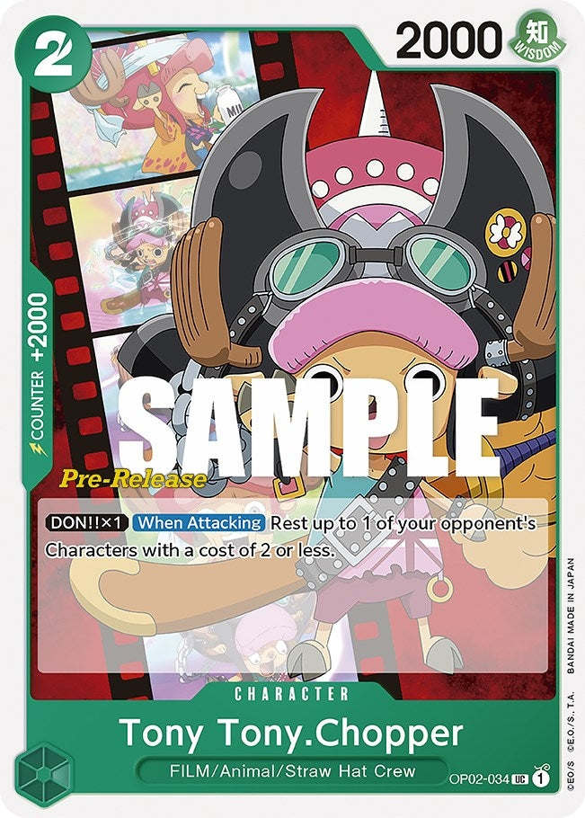 Tony TonyChopper (OP02-034) [OP02 PRE]