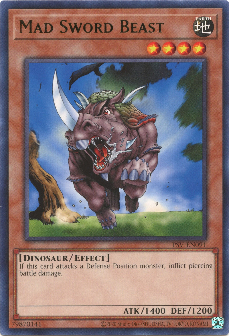 Mad Sword Beast (PSV-EN091) [PSV-EN]