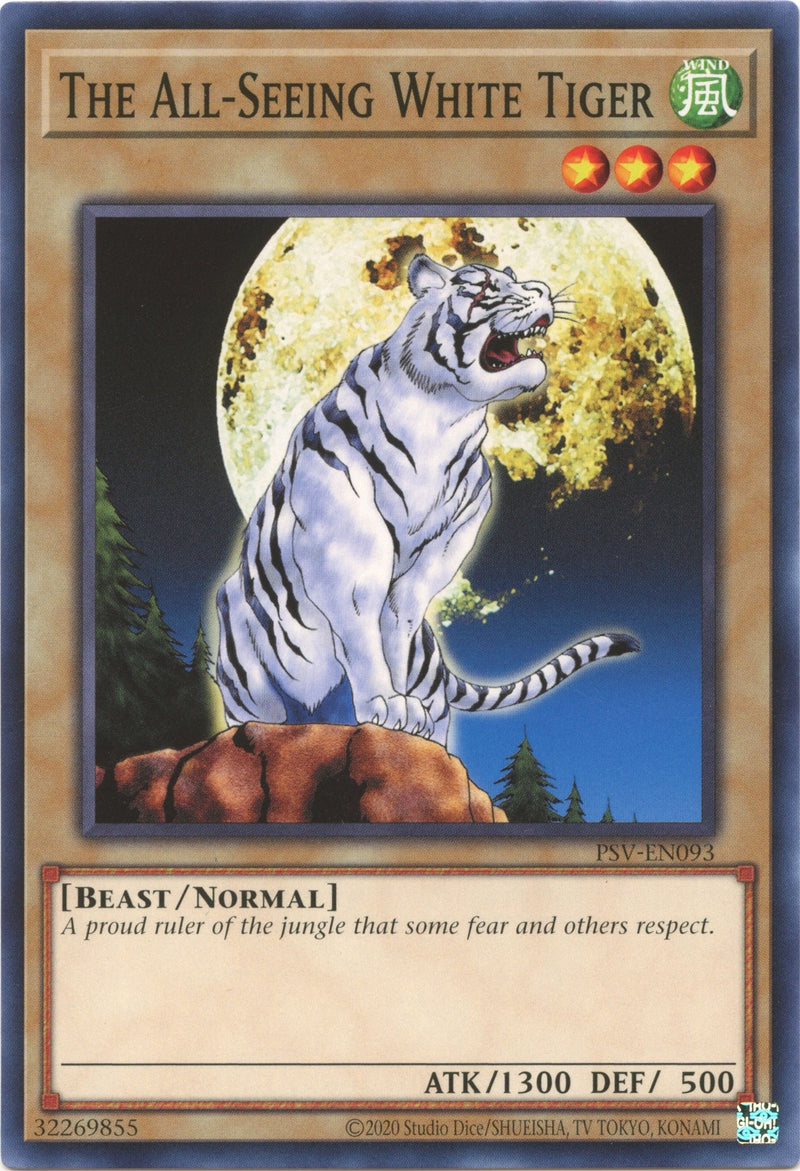 The All Seeing White Tiger (PSV-EN093) [PSV-EN]