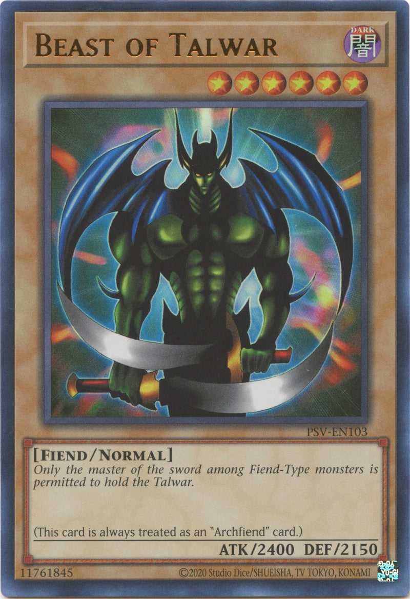 Beast of Talwar (PSV-EN103) [PSV-EN]