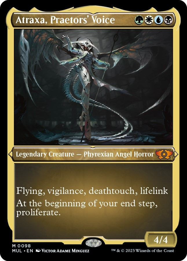 Atraxa Praetors Voice Foil Etched (98) [MUL]