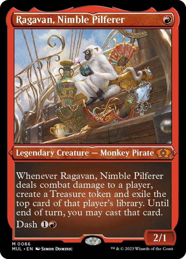 Ragavan Nimble Pilferer Foil Etched (86) [MUL]