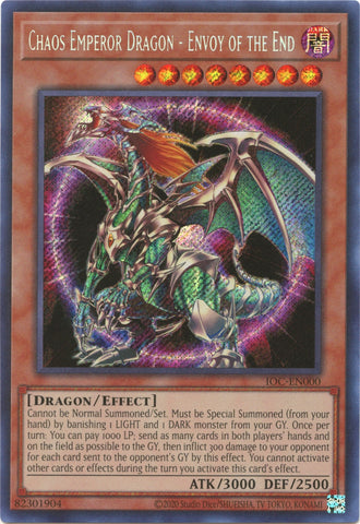 Chaos Emperor Dragon Envoy of the End (IOC-EN000) [IOC-EN]