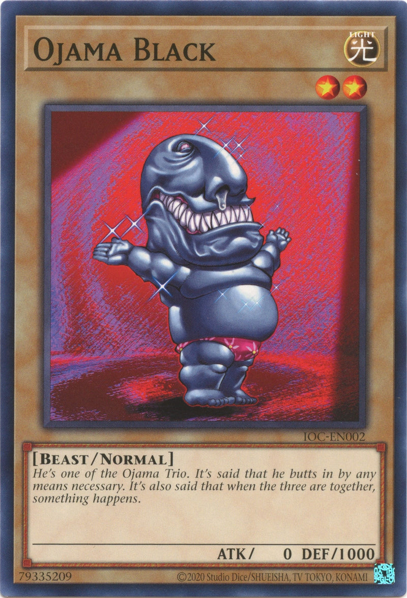 Ojama Black (IOC-EN002) [IOC-EN]