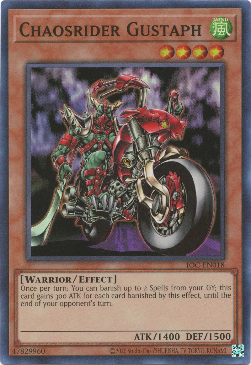 Chaosrider Gustaph (IOC-EN018) [IOC-EN]