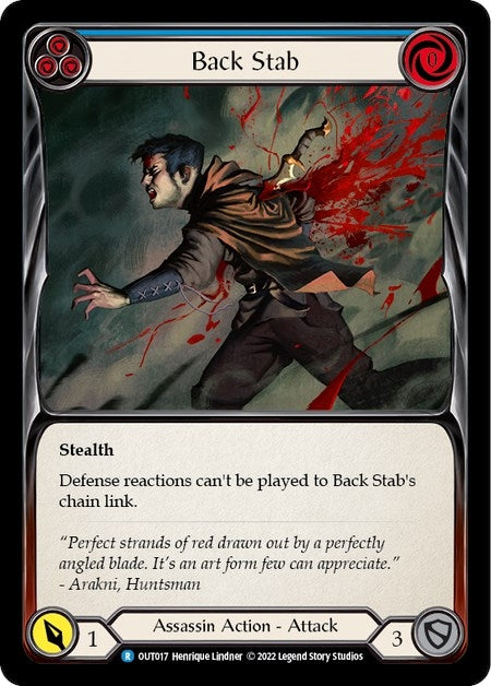Image for Back Stab (Blue) [Outsiders]