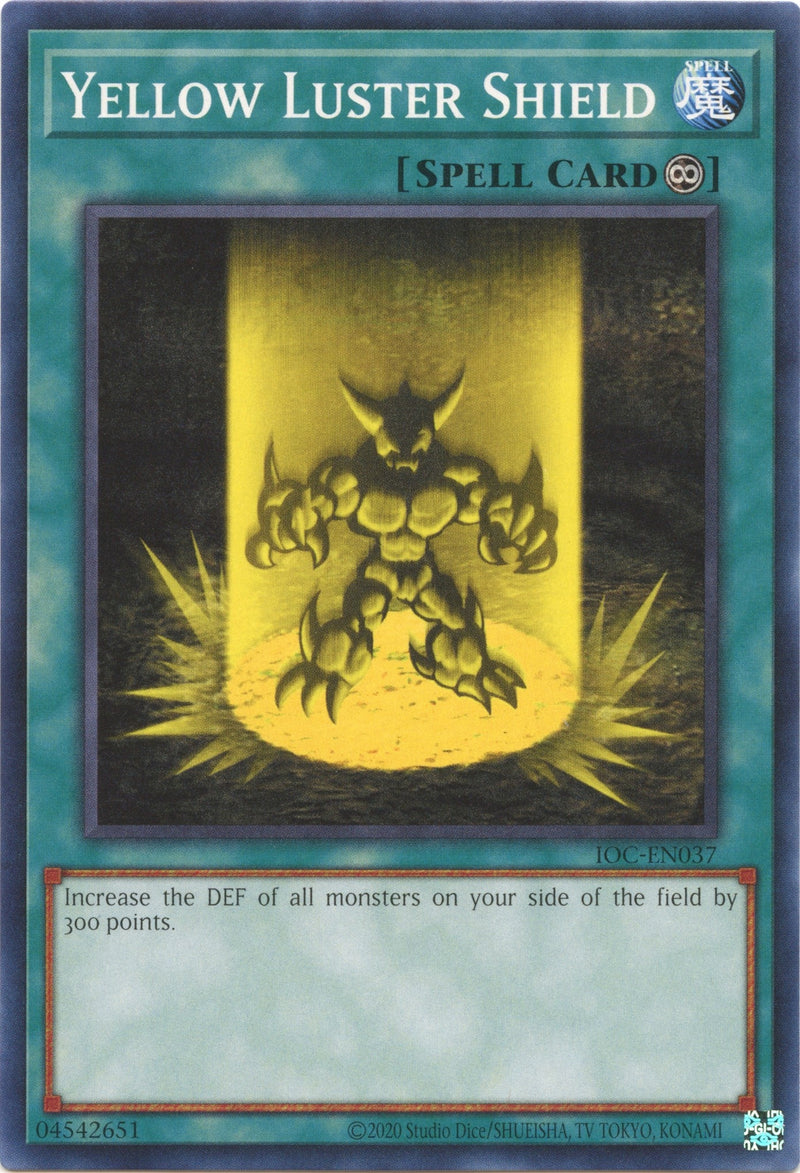 Yellow Luster Shield (IOC-EN037) [IOC-EN]