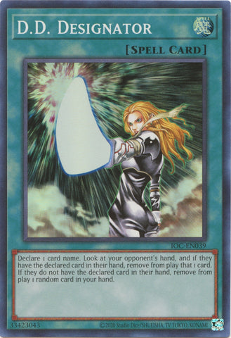 DD Designator (IOC-EN039) [IOC-EN]