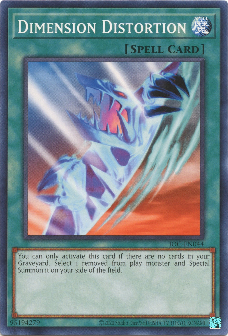 Dimension Distortion (IOC-EN044) [IOC-EN]