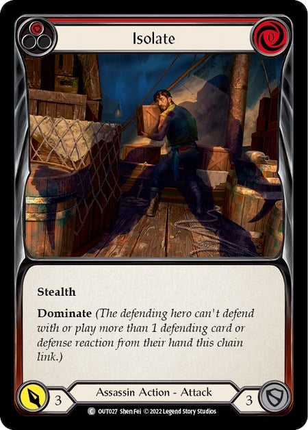 Image for Isolate (Red) [Outsiders]