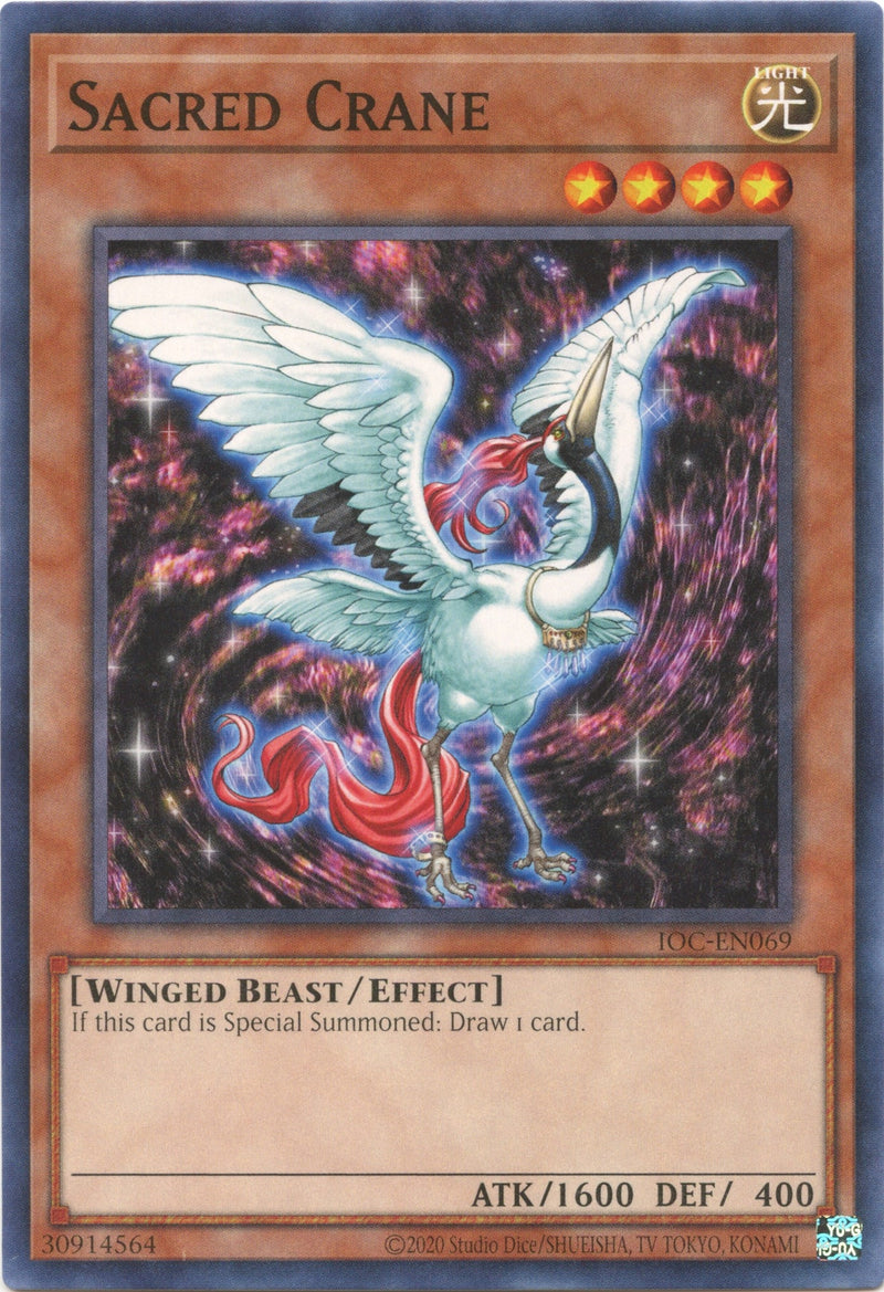 Sacred Crane (IOC-EN069) [IOC-EN]