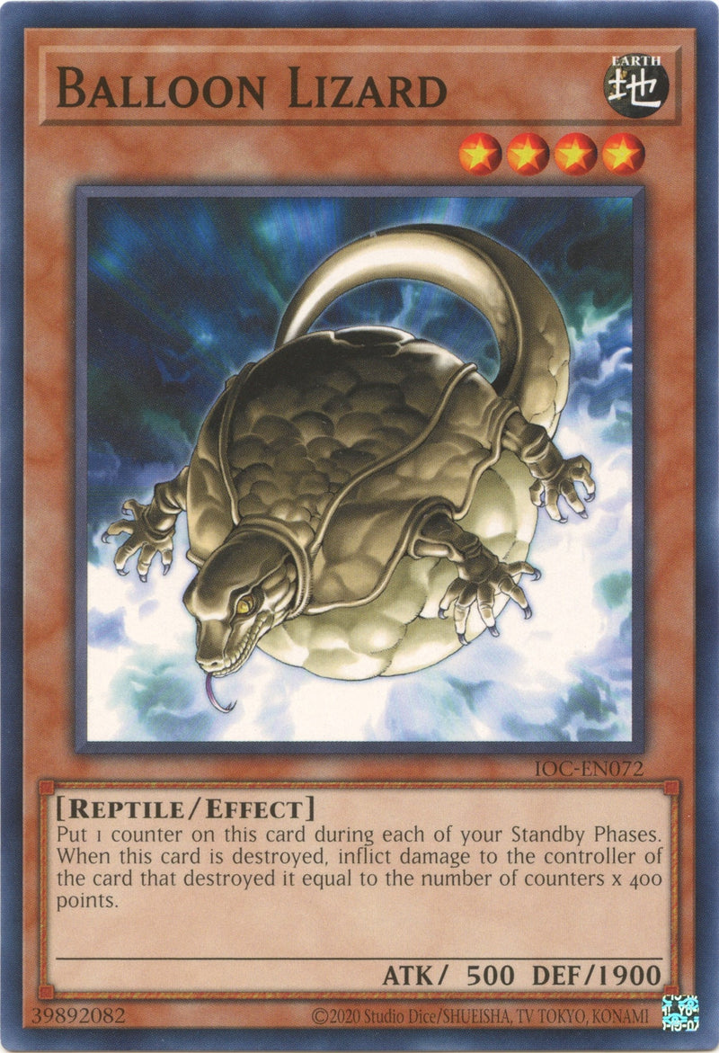 Balloon Lizard (IOC-EN072) [IOC-EN]