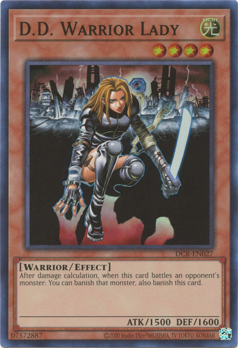 DD Warrior Lady (DCR-EN027) [DCR-EN]