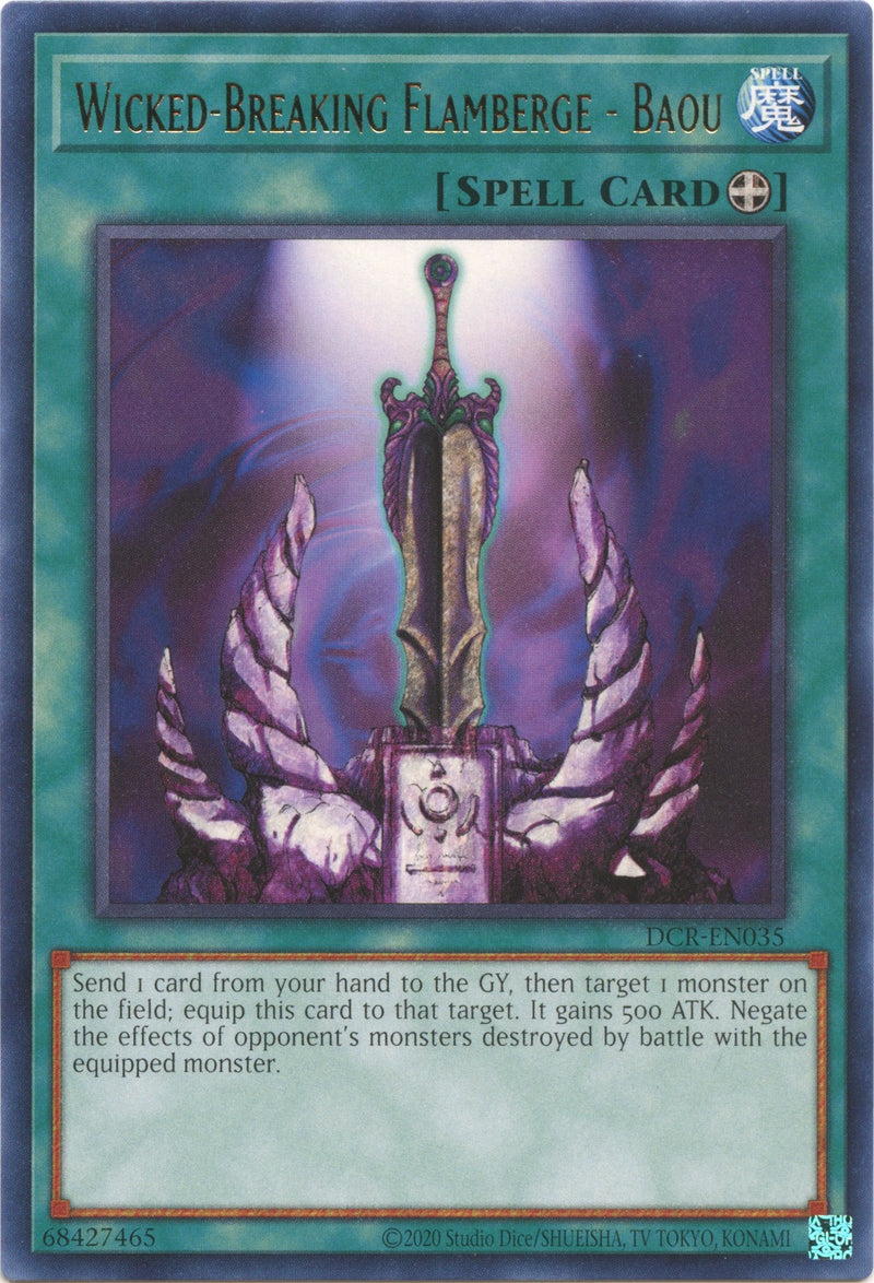 Wicked Breaking Flamberge Baou (DCR-EN035) [DCR-EN]