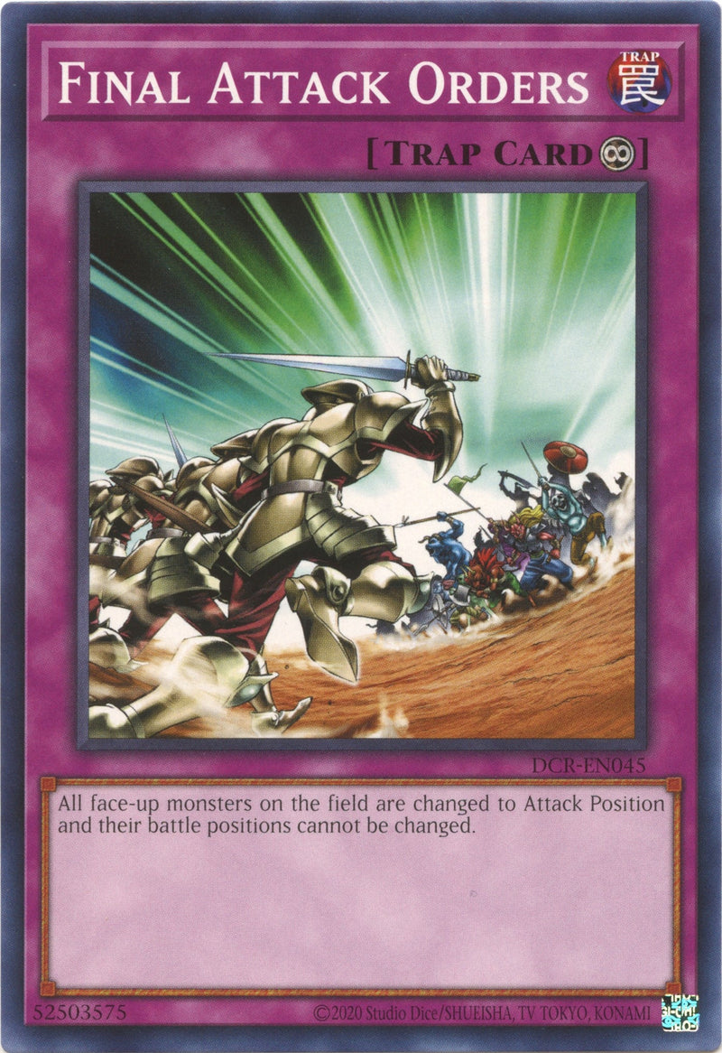 Final Attack Orders (DCR-EN045) [DCR-EN]