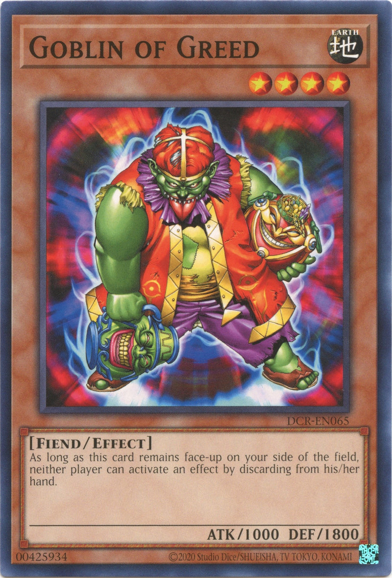 Goblin of Greed (DCR-EN065) [DCR-EN]