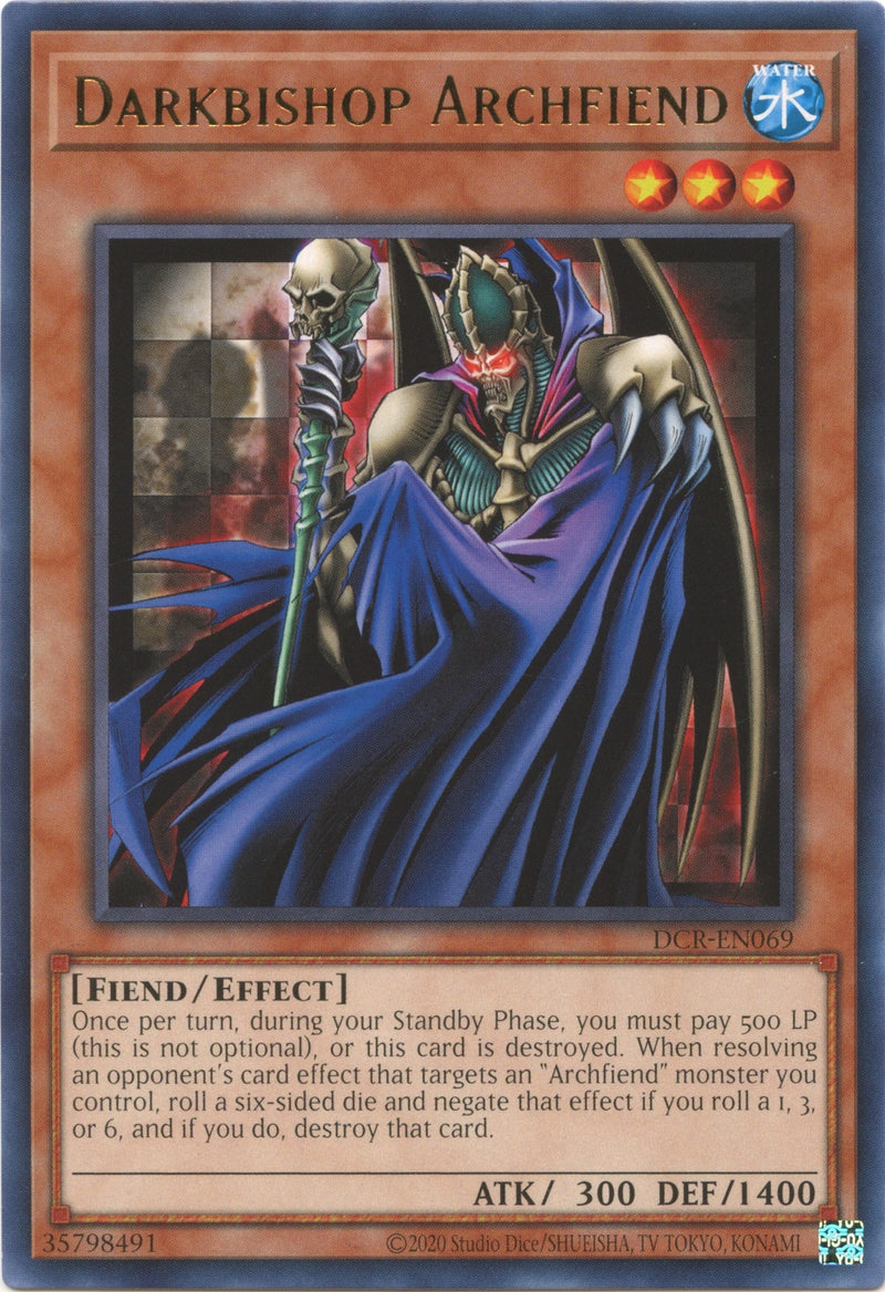 Darkbishop Archfiend (DCR-EN069) [DCR-EN]