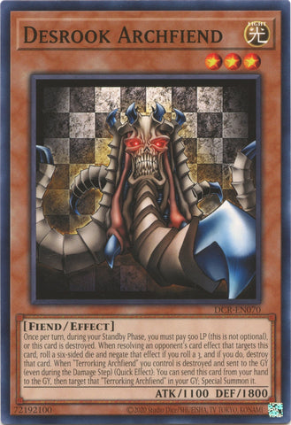 Desrook Archfiend (DCR-EN070) [DCR-EN]