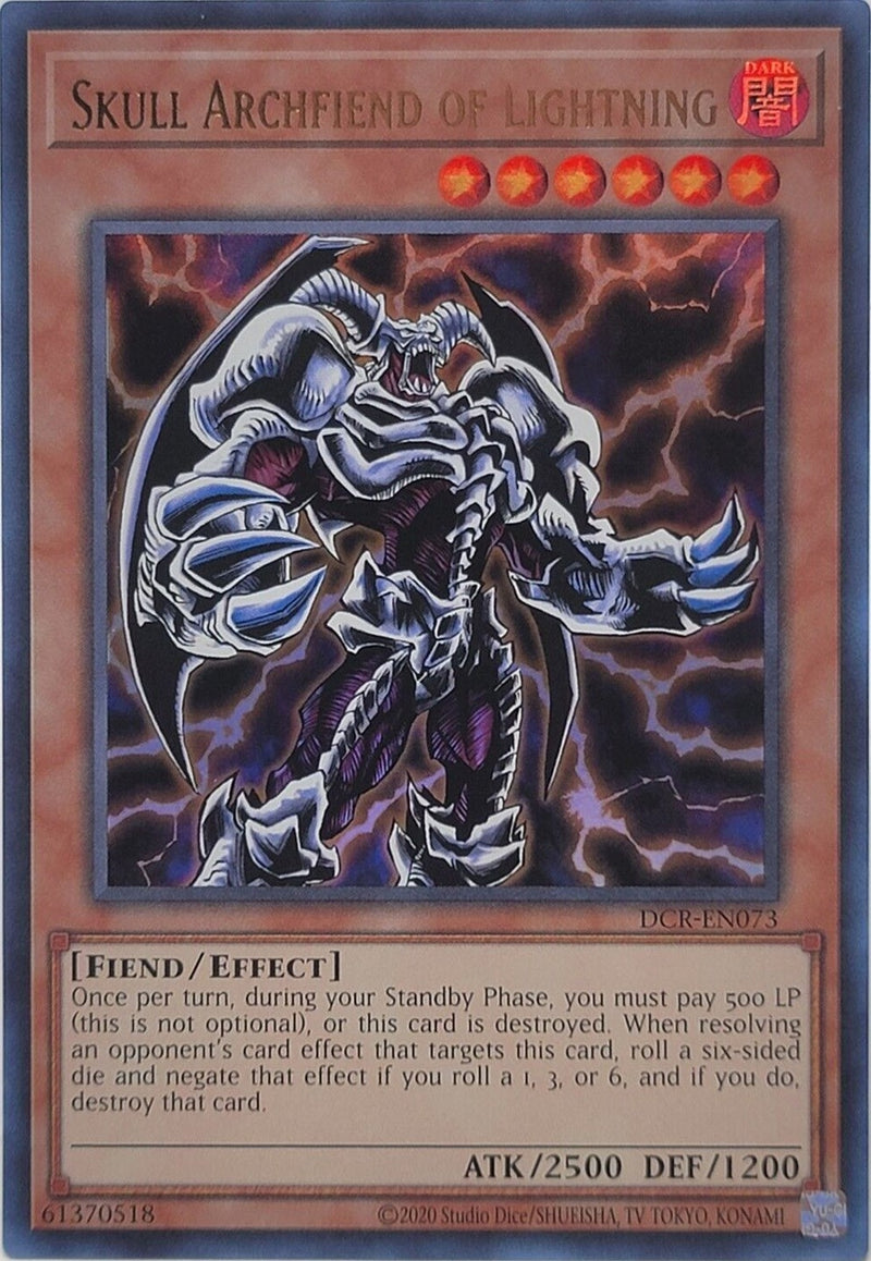Skull Archfiend of Lightning (DCR-EN073) [DCR-EN]