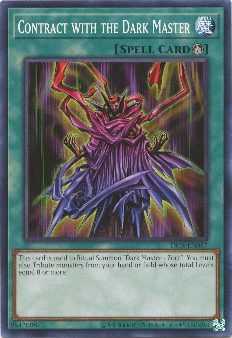 Contract with the Dark Master (DCR-EN087) [DCR-EN]