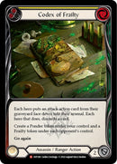 Image for Codex of Frailty [Outsiders]