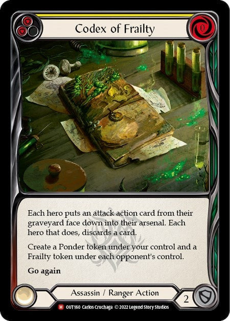 Image for Codex of Frailty [Outsiders]