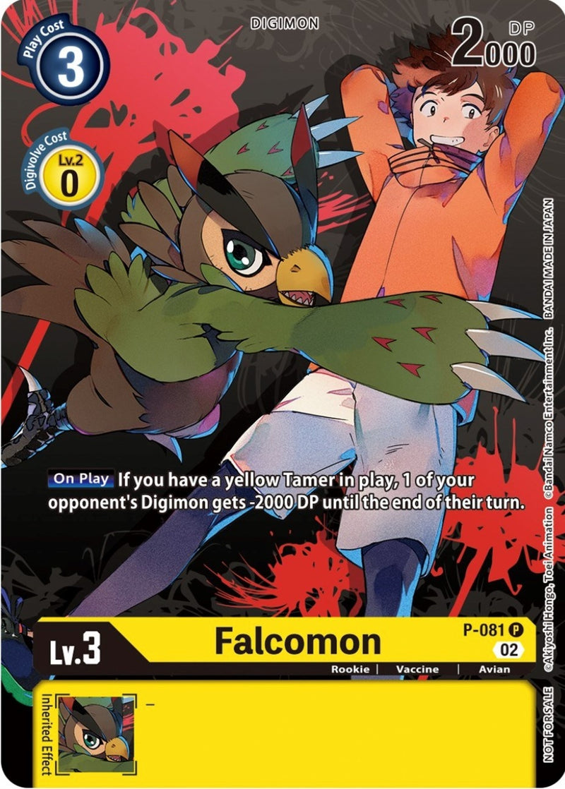 Image for Falcomon - P-081 (Tamer Party Vol.7) [Digimon Promotion Cards]