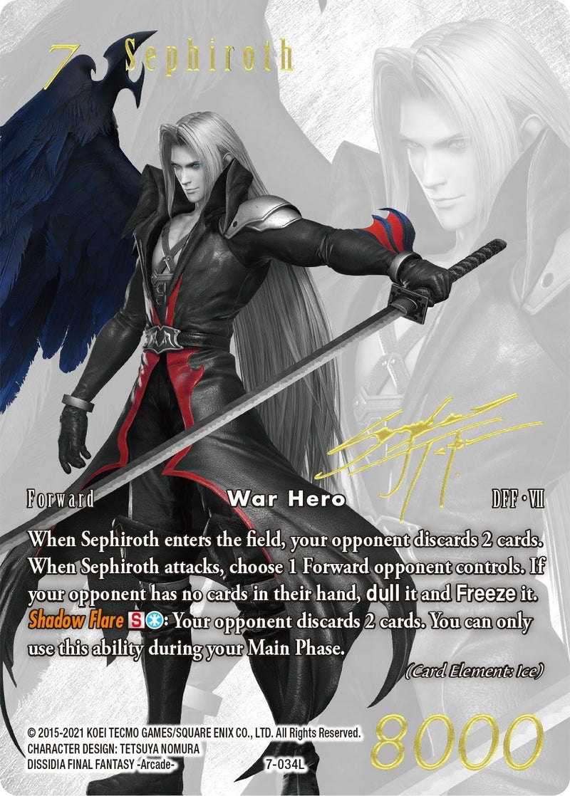 Sephiroth Noir Promo (7-034L) [PR]