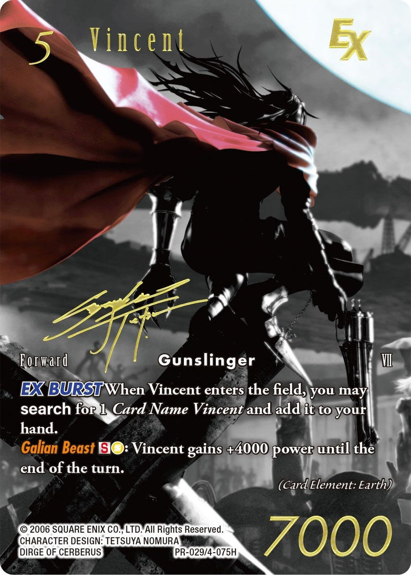 Vincent EX Noir Promo (PR-029/4-075H) [PR]