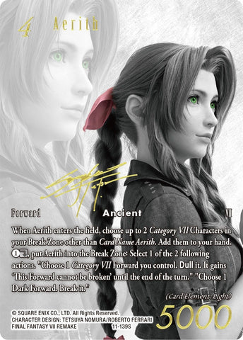 Aerith Noir Promo (11-139S) [PR]