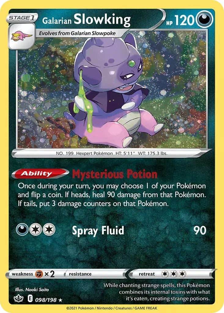 Galarian Slowking Cosmos Holo (098/198) [MCAP]