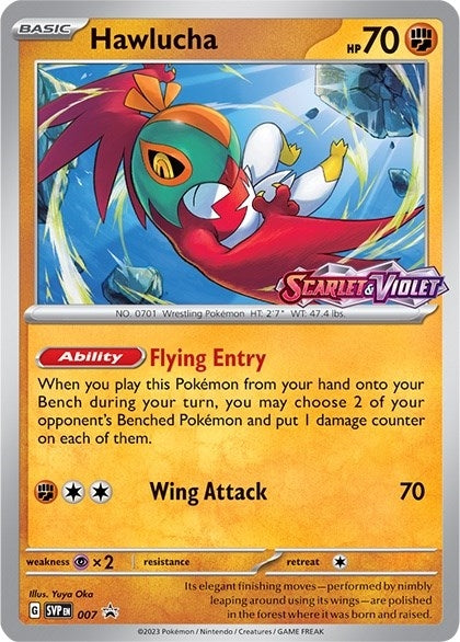 Hawlucha 007 Prerelease (007) [SVP]