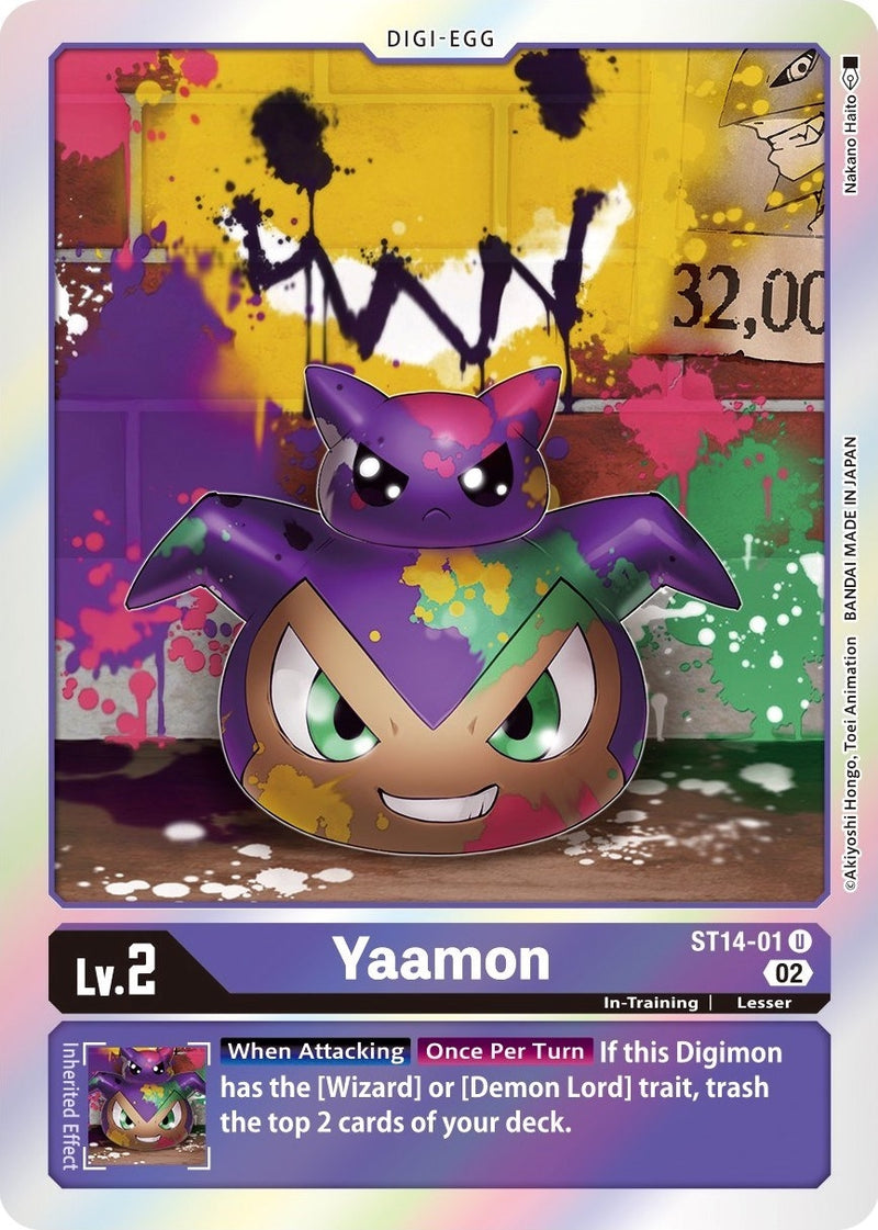 Image for Yaamon [Starter Deck 14: Beelzemon Advanced Deck Set]