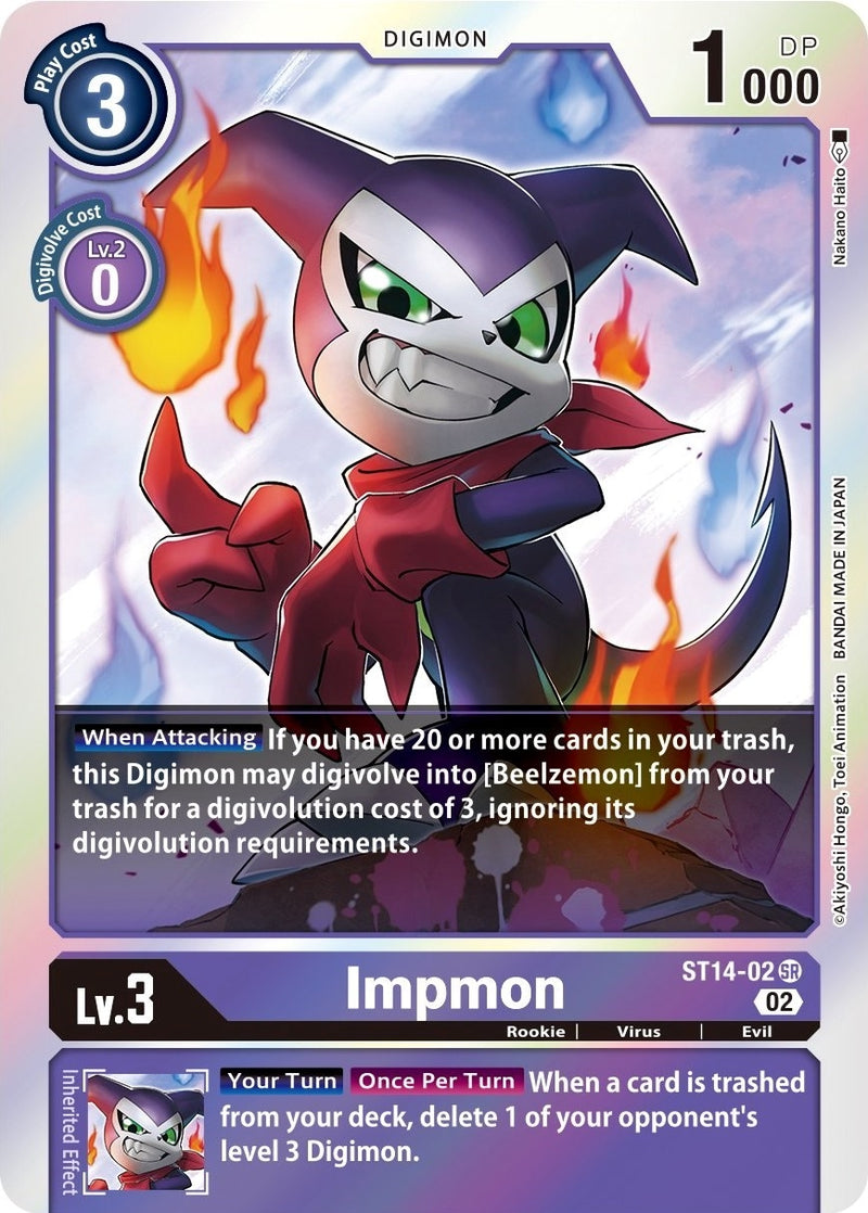 Image for Impmon [Starter Deck 14: Beelzemon Advanced Deck Set]