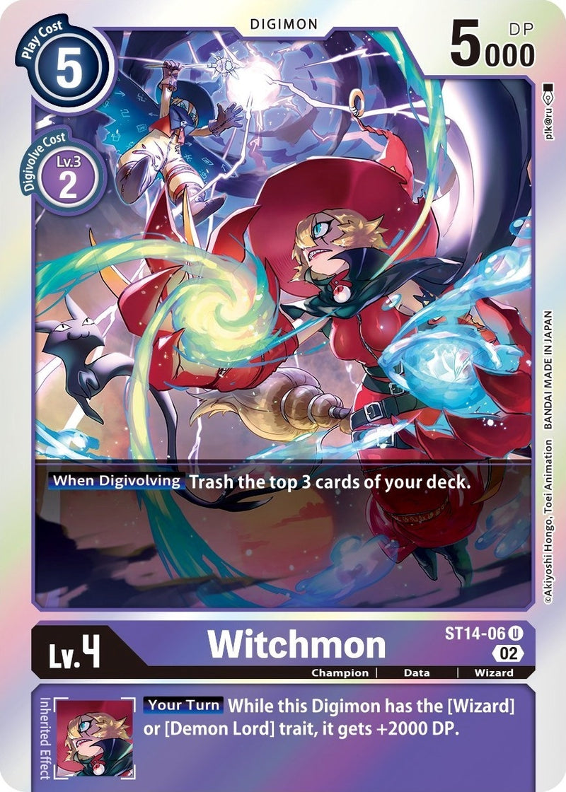 Image for Witchmon [Starter Deck 14: Beelzemon Advanced Deck Set]