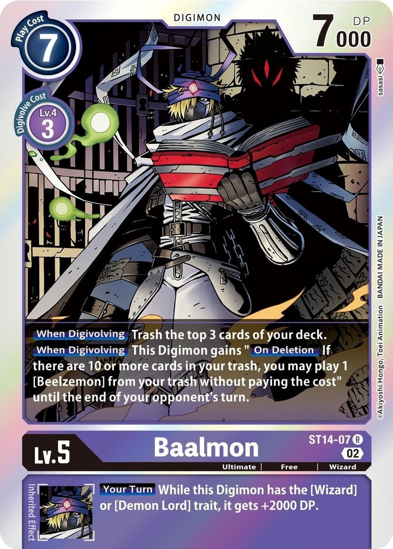 Image for Baalmon [Starter Deck 14: Beelzemon Advanced Deck Set]