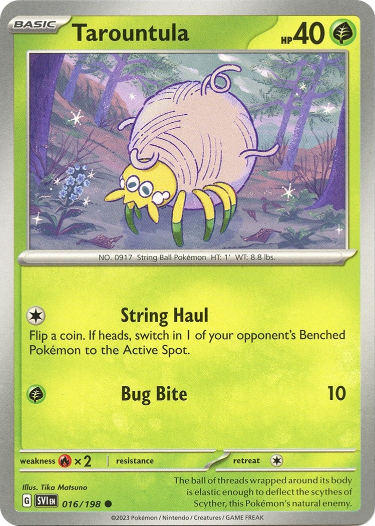 Tarountula 016 198 (016/198) [SV1]