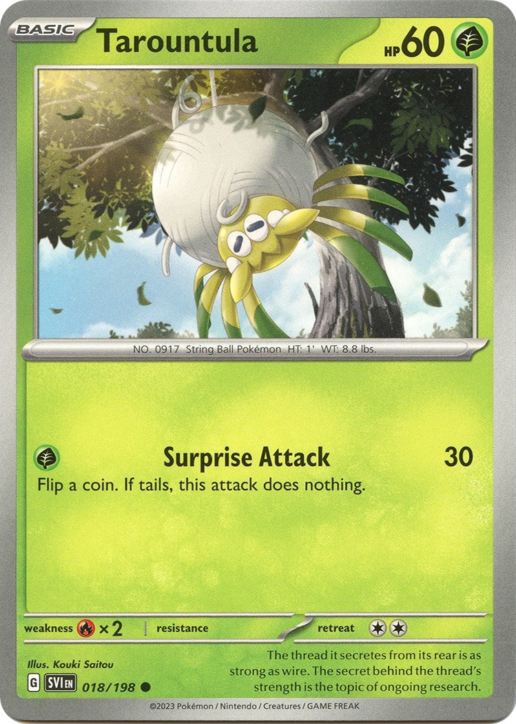 Tarountula 018 198 (018/198) [SV1]
