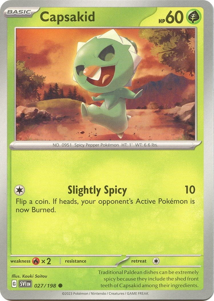 Capsakid 027 198 (027/198) [SV1]