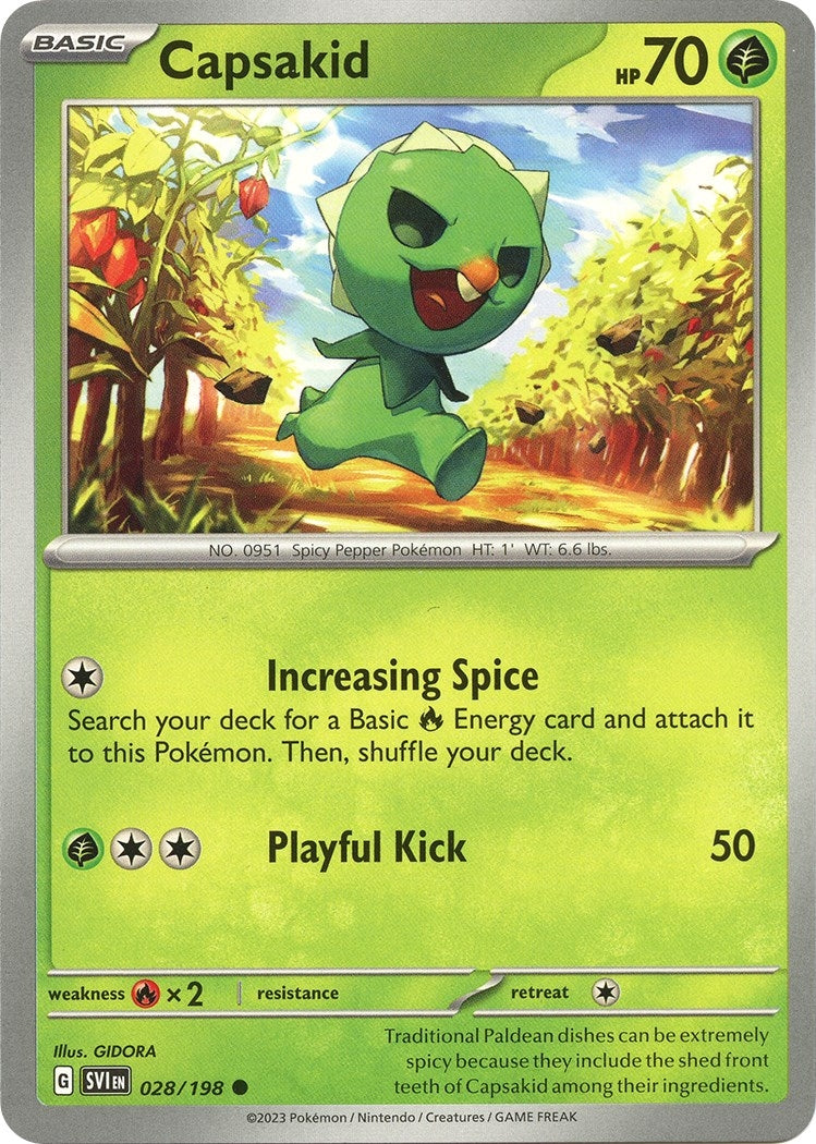 Capsakid 028 198 (028/198) [SV1]