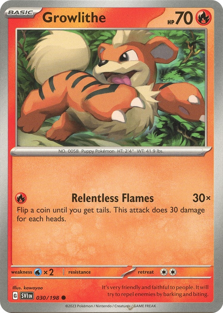 Growlithe 030 198 (030/198) [SV1]