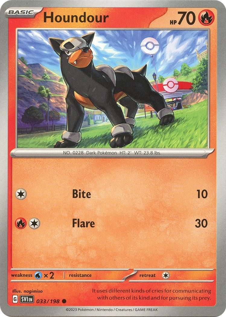 Houndour 033 198 (033/198) [SV1]