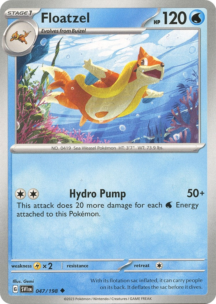 Floatzel (047/198) [SV1]