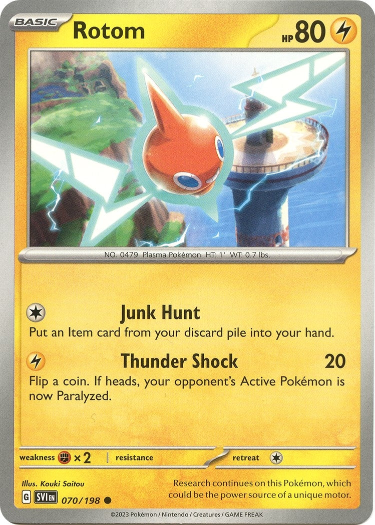 Rotom 070 198 (070/198) [SV1]