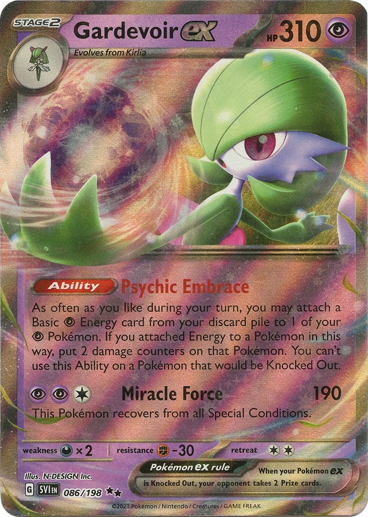 Gardevoir ex (086/198) (SV01: Scarlet & Violet Base Set)