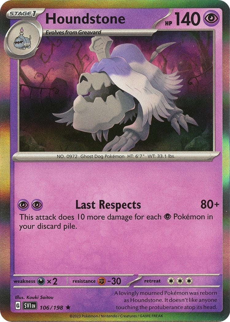 Houndstone (106/198) [SV1]