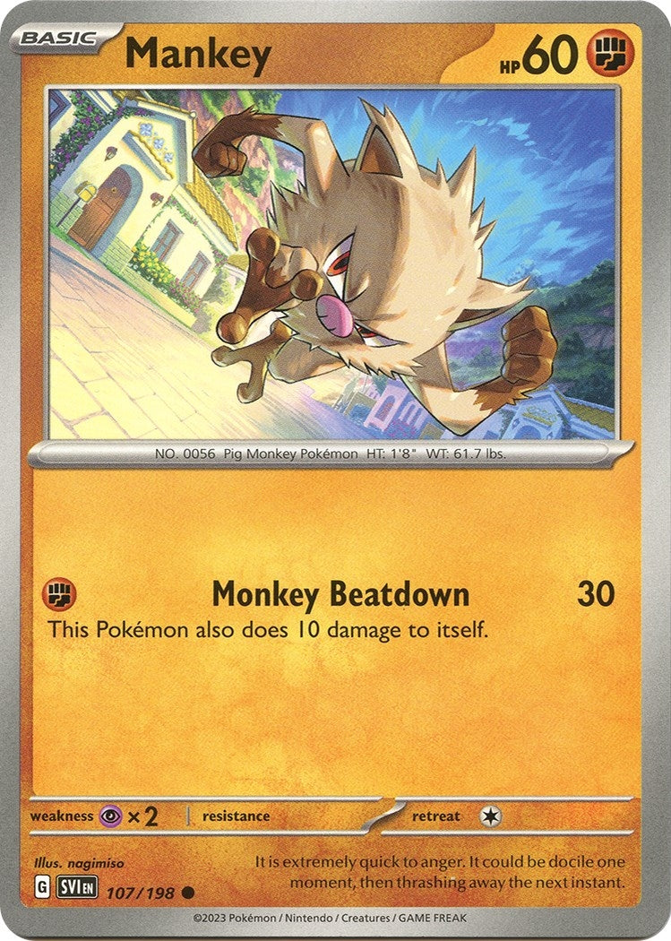 Mankey (107/198) [SV1]