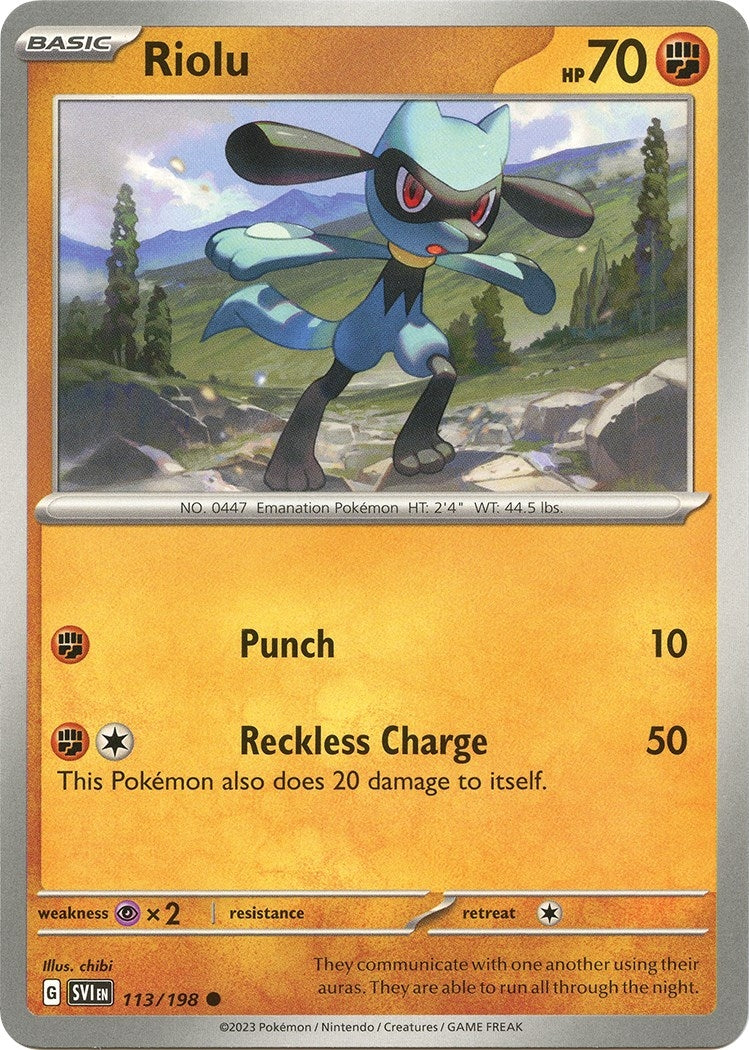 Riolu 113 198 (113/198) [SV1]